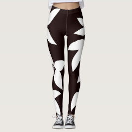 Leggings Folhas Brancas SPNP