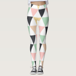 Leggings geométricas coloridas