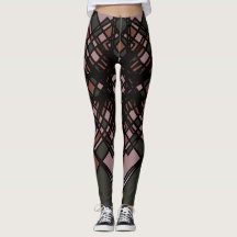 Leggings geométricas de várias cores por Joya Eve