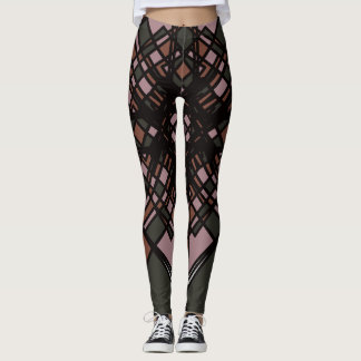 Leggings geométricas de várias cores por Joya Eve