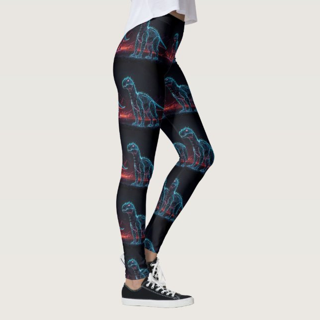 Leggings Geométricas Dino (Direita)