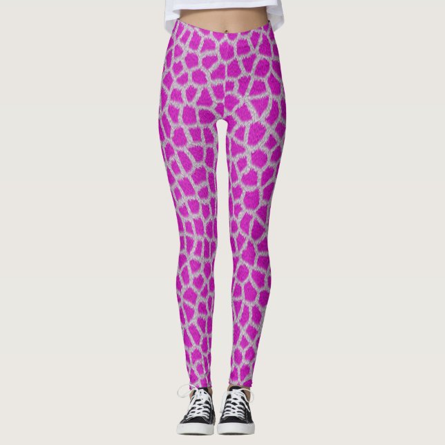Leggings Girafas Rosa (Frente)