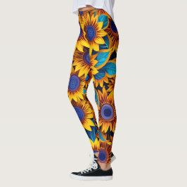 Leggings Girassol Vibrante