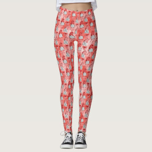 Leggings Gnomos de Natal