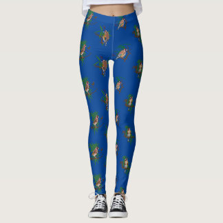 Leggings Goldies Frenzy (Azul)