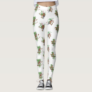 Leggings Goldies Frenzy (Branco)