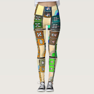 Leggings Gráficas Mah Jongg