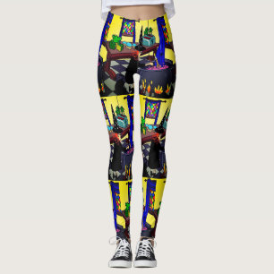 Leggings HaowEEn por dalDesignNZ