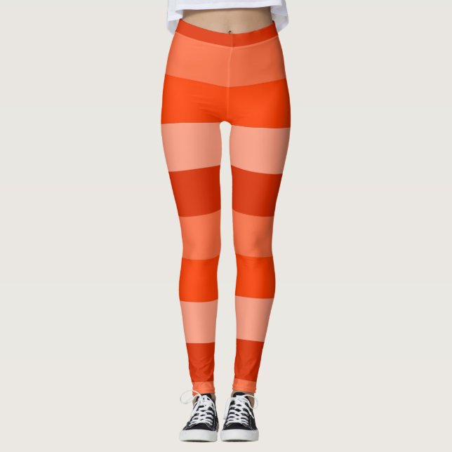 Leggings Hippie Listradas - Roupas de Festival de  (Frente)