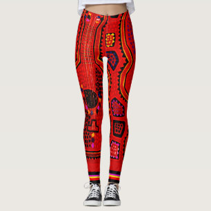 Leggings índias de violão Kuna