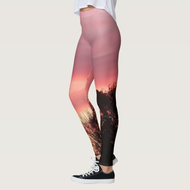 Leggings Insanamente Lindos do Nascer do Sol (Esquerda)