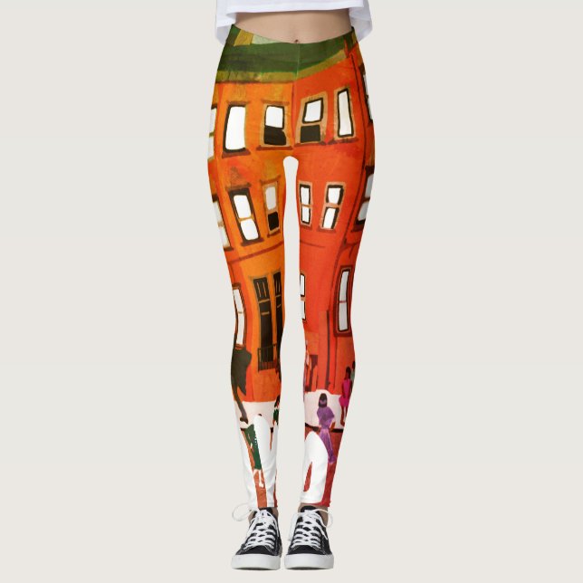 Leggings inspiradas pelo Harlem (Frente)