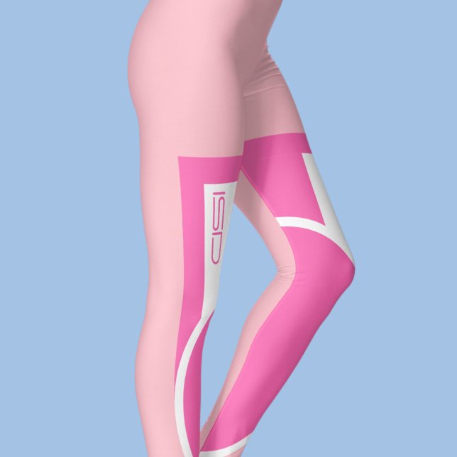 Leggings ISD Hot Pink Retro Fitness (Criador carregado)