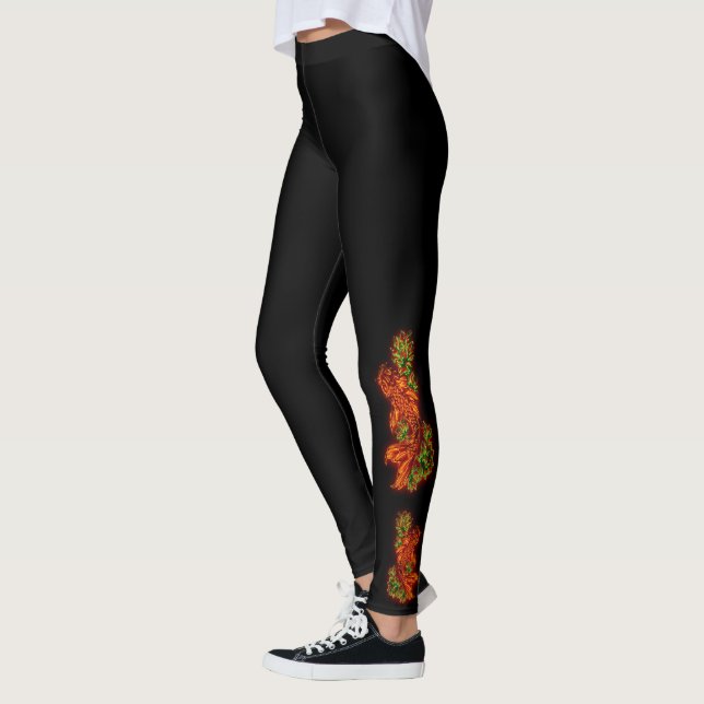 Leggings japonesas Koi (Esquerda)