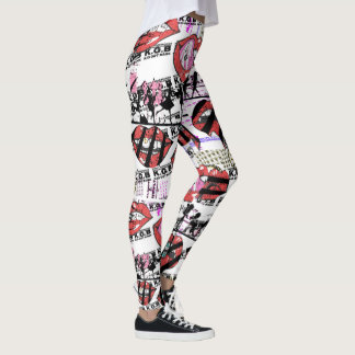 Leggings KGB Red Juicy Lábios McFly
