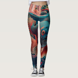 Leggings "Koi Fish Harmony"!