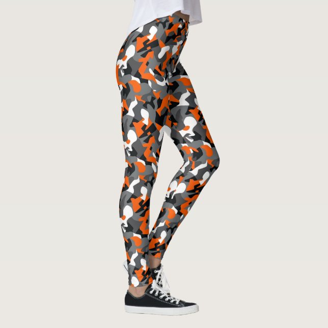 Leggings Laranja Camuflado (Direita)