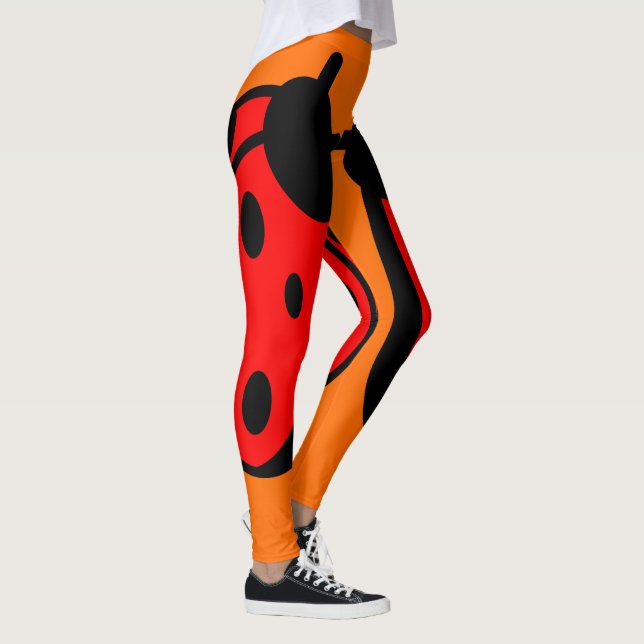 Leggings Laranja Lady Bug (Direita)