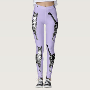 Leggings Legal de Pele e Prato