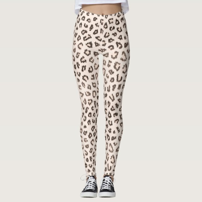 Leggings Leopardo Pálido (Frente)