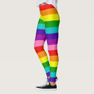 Leggings LGBTQIA Orgulho gay do Sinalizador Arco-Í