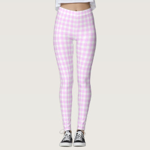 Leggings Lilac Check