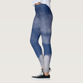Leggings lindíssimas do céu azul