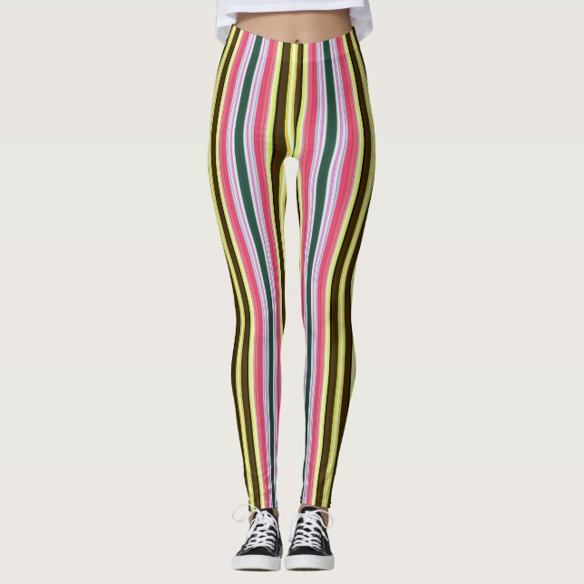 Leggings listradas napolitanas (Frente)