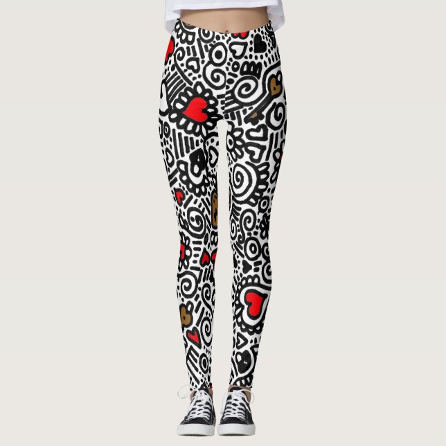 Leggings Lock And Key (Frente)