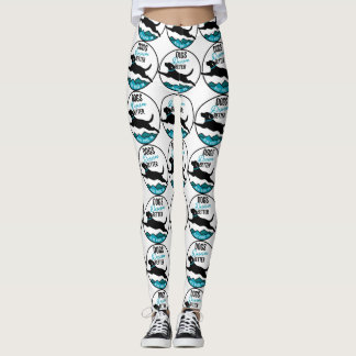 Leggings - Logotipo de cor do Cheio