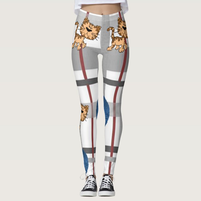 Leggings Longo Gato (Frente)