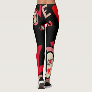 Leggings Longos do Dia dos Namorados