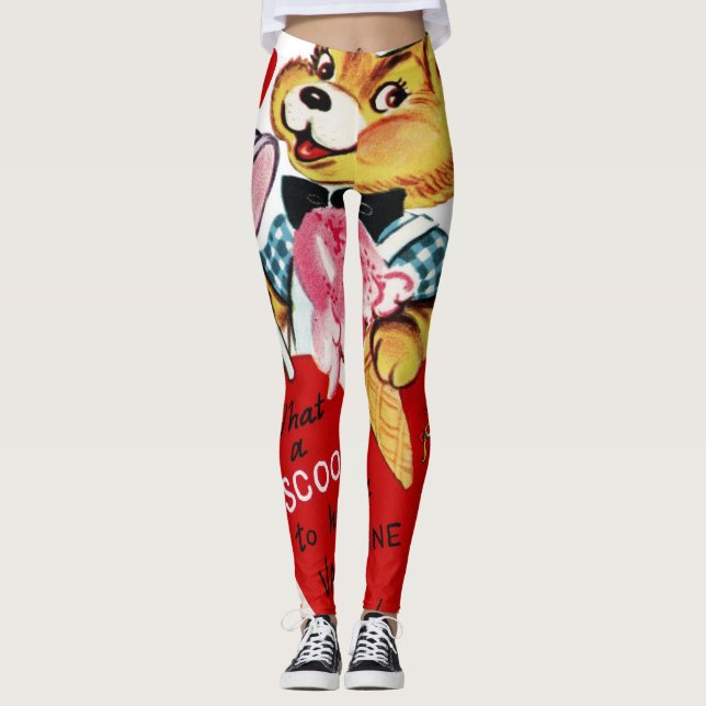 Leggings Longos do Dia dos Namorados (Frente)