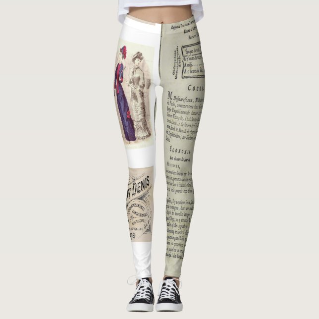 Leggings Longos Paris França (Frente)