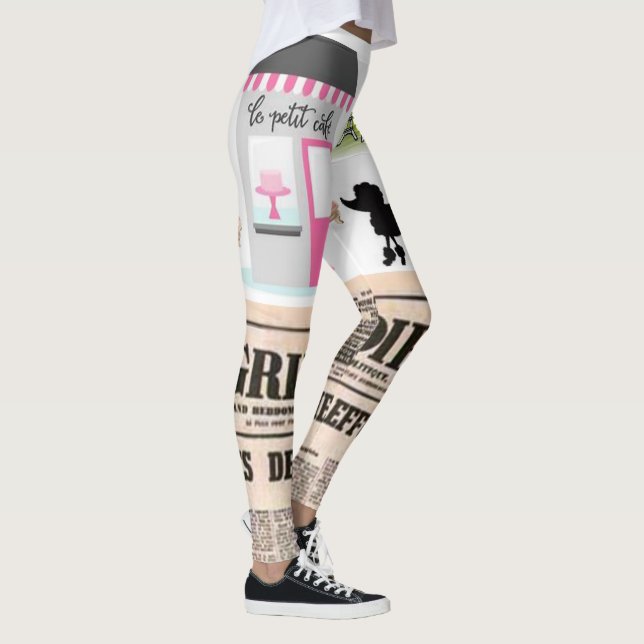 Leggings Longos Paris França (Direita)