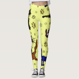 Leggings Louca por Gatos