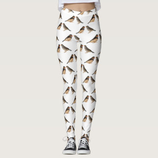Leggings Loucura de Tentilhão Zebra (escolha a cor
