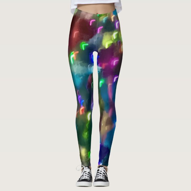 Leggings Luz Colorida (Frente)