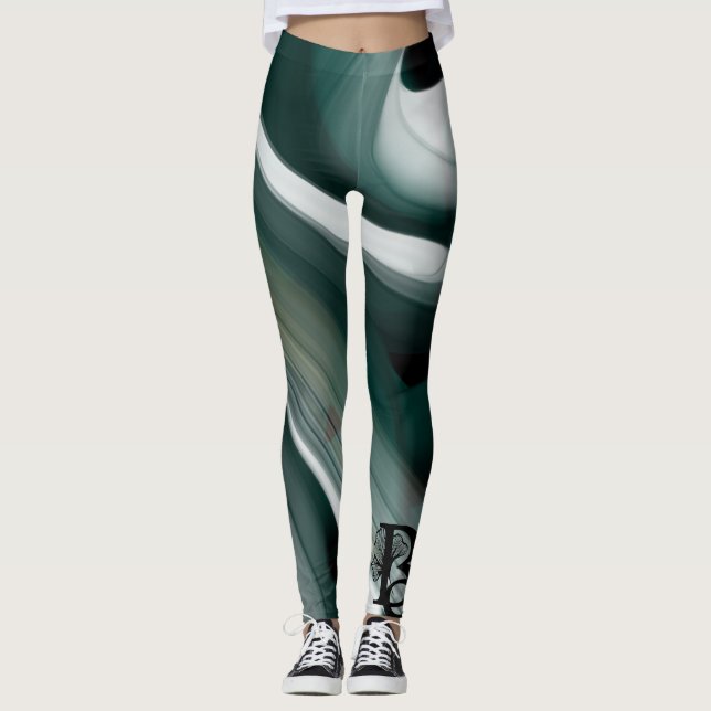 Leggings Malhação Art Green Emerald (Frente)