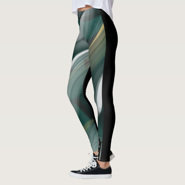 Leggings Malhação Art Green Emerald (Esquerda)