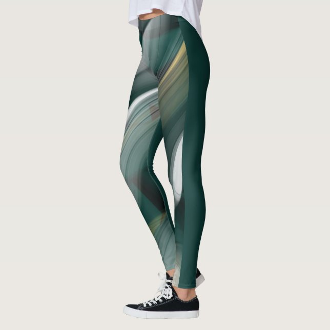 Leggings Malhação Art Green Emerald (Esquerda)