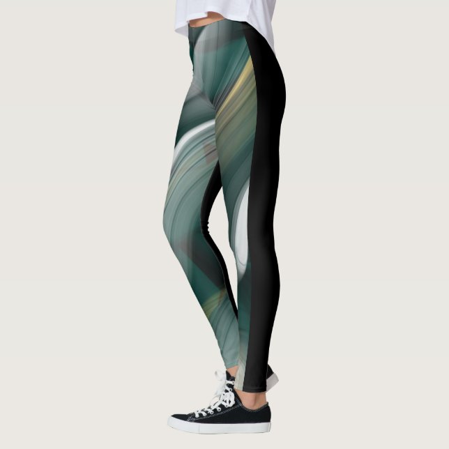 Leggings Malhação Art Green Emerald (Esquerda)