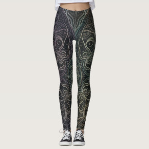 Leggings Mandala Crepuscular Etéreo