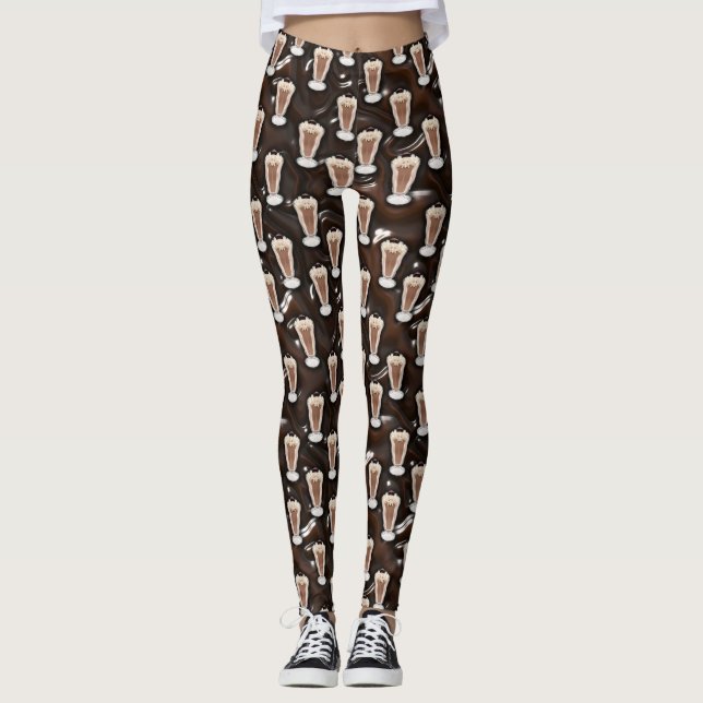 Leggings Milkshake de Chocolate (Frente)