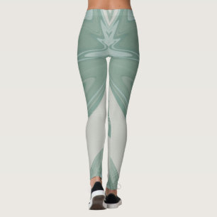 Leggings Modernas de Daisy Capri com Enorme Marca 