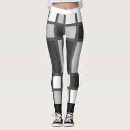Leggings Mondrian inspirado 1