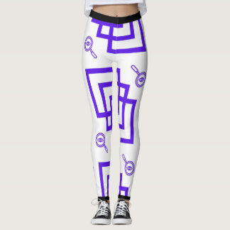 Leggings Monoline Search Icon – Minimalista Modern