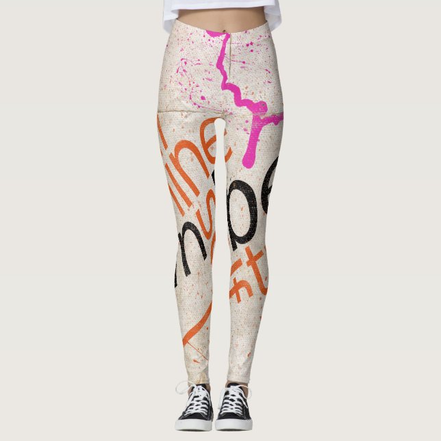 Leggings Motivacionais (Frente)