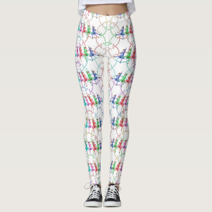 Leggings Multicolor de Dança das Terras Altas