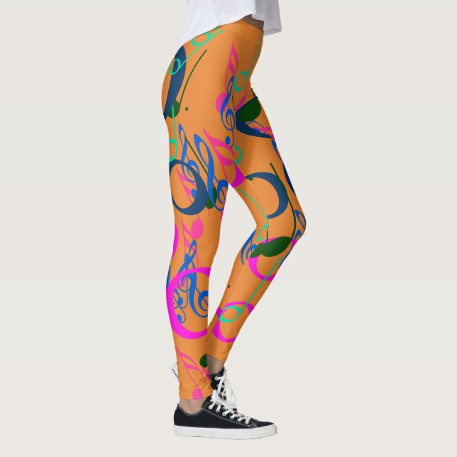 Leggings Musical Notes (Direita)
